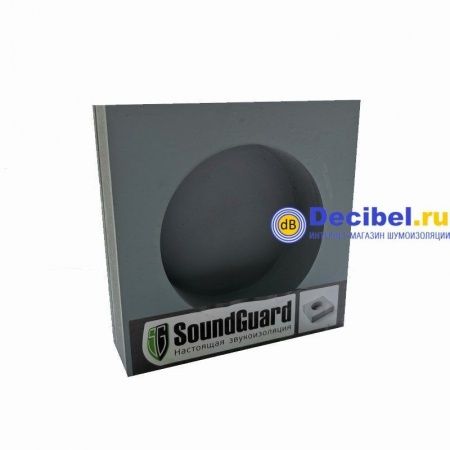 Звукоизоляционный подрозетник 1-секционный SoundGuard ИзоБокс 1 Стандарт